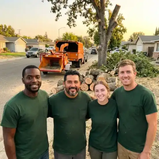 Lineage Tree Care crew after a Everett tree removal job